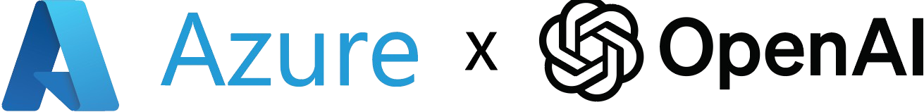 Azure x OpenAI Logo